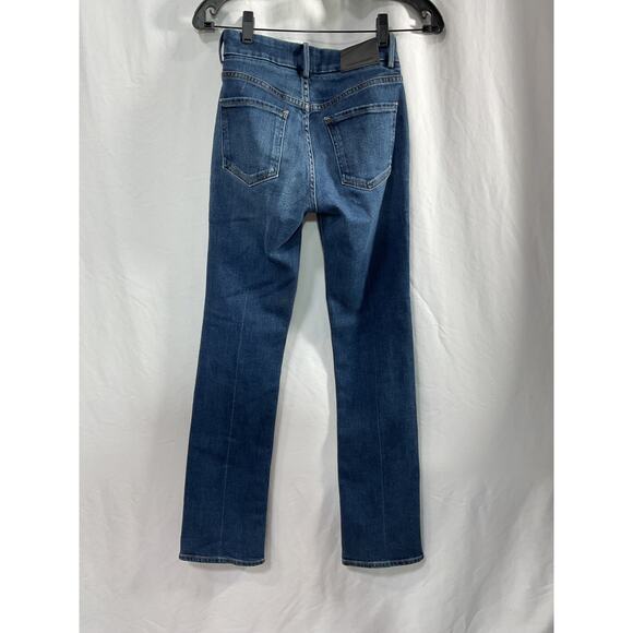 Citizens Of Humanity 'Stella' Blue Cotton Trouser Denim Jean Size 23 - Picture 3 of 5